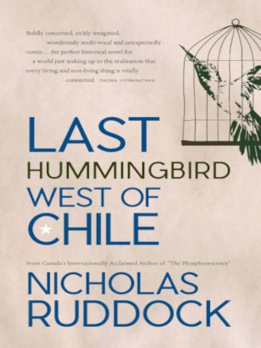 Title details for Last Hummingbird West of Chile by Nicholas Ruddock - Available